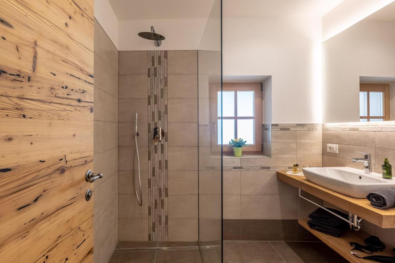 Oberpruenst Hof - App. St. Luis Apartment Plazzoles Bagian luar foto