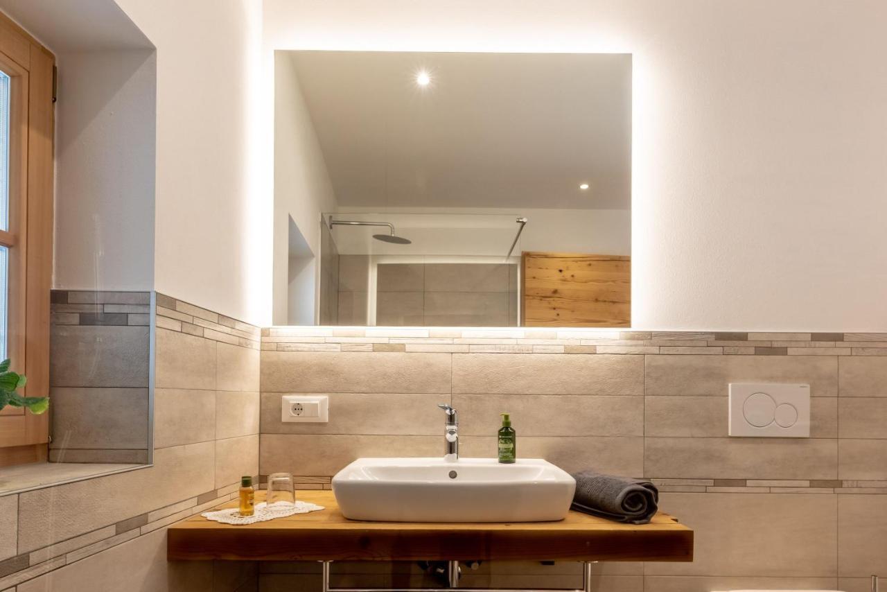 Oberpruenst Hof - App. St. Luis Apartment Plazzoles Bagian luar foto